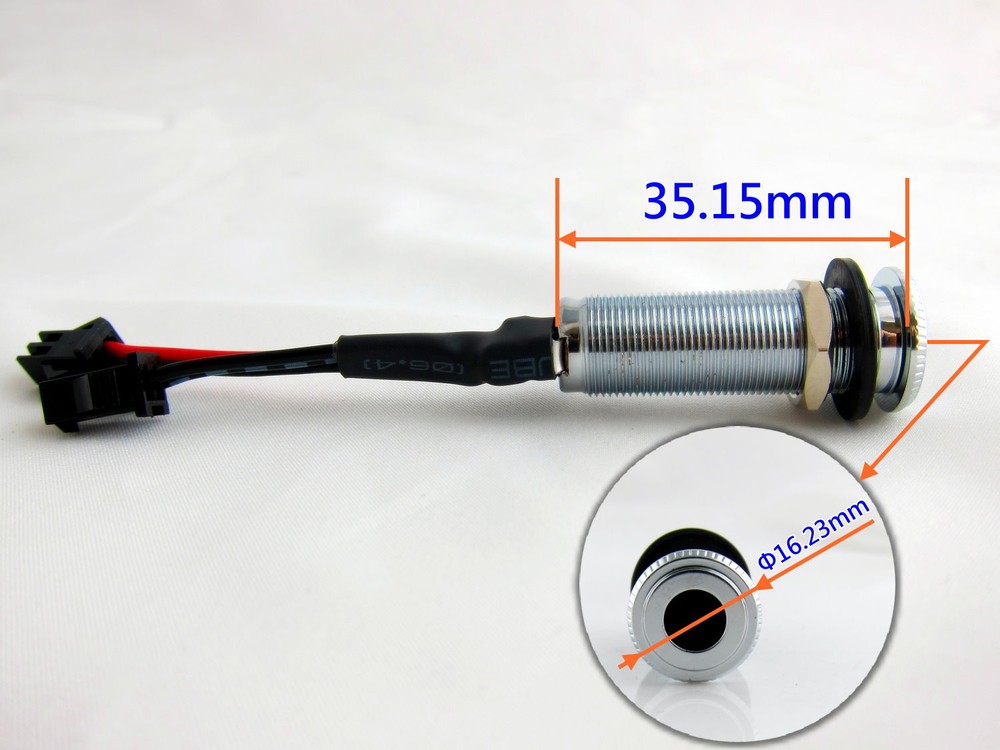 Drum Single Trigger set for DIY edrum / For Use on Acoustic Wood Drum Shell