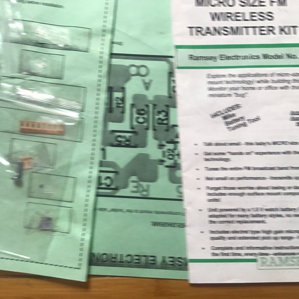 1990s Ramsey electronics Transmitter ￼Kit FM5