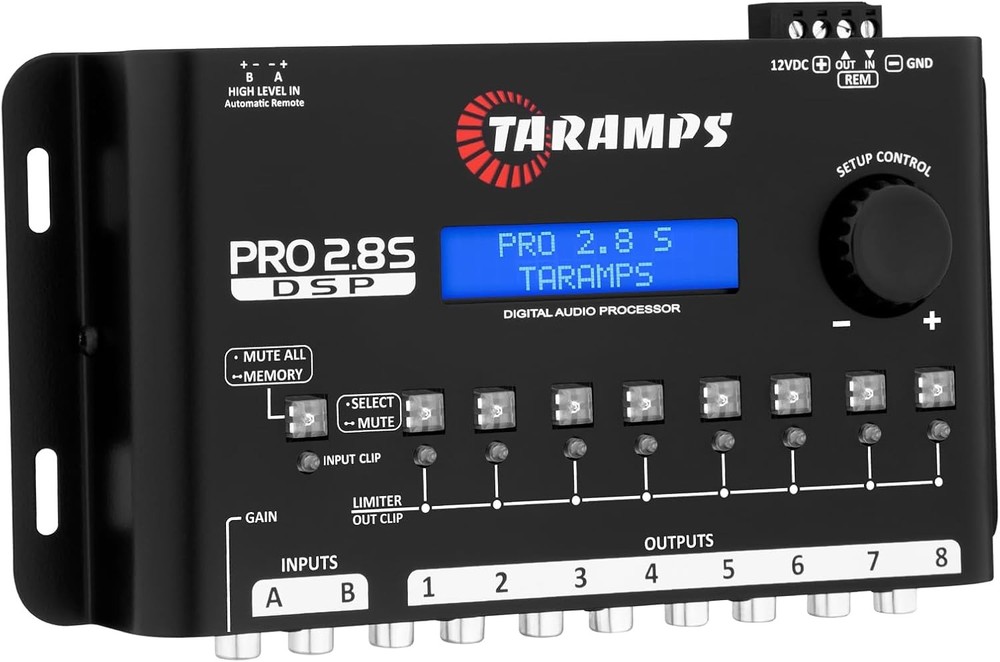 Taramps DSP 8 Channel Car Audio Processor
