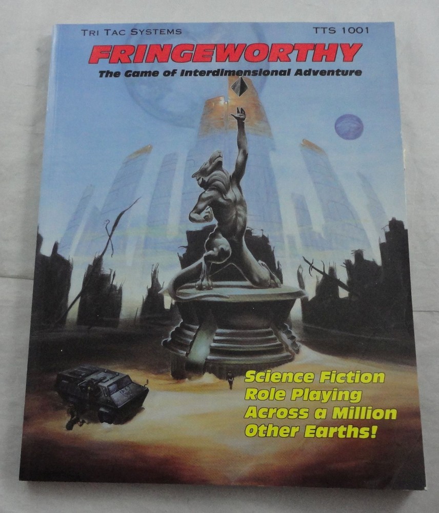 Fringeworthy 3rd Editon Interdimensional Adventure Roleplaying Game TTS1001