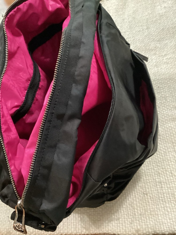 lululemon Arabesque Black Workout Bag