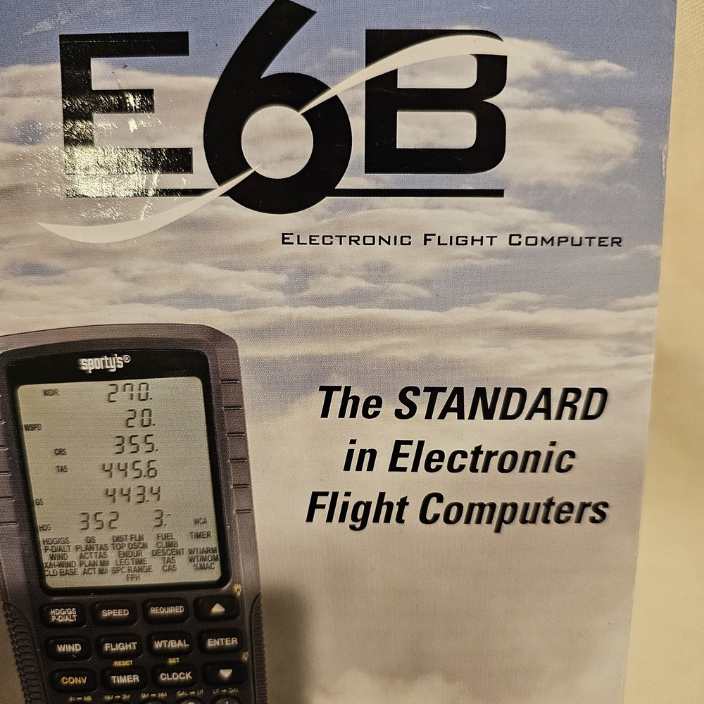 Sporty's E65 Electronic Flight Computer Batteries Not Included