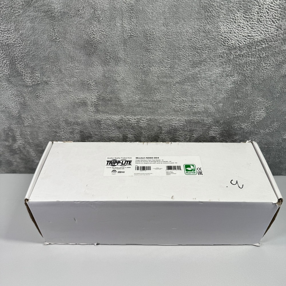 Tripp-Lite N060-004 Hinged Wall Mount Patch Panel Bracket-4U CN7714