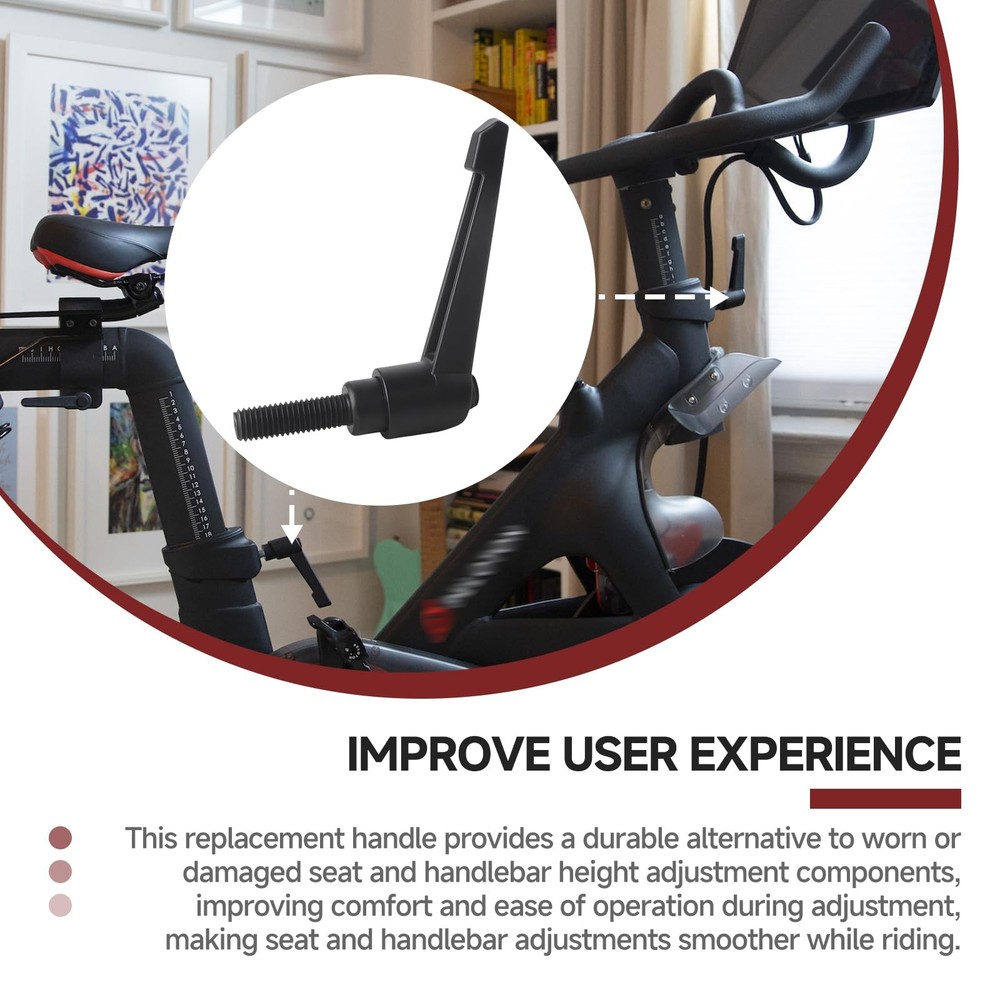 For Peloton Seat and Handlebar Height Adjustment Handle Replacement Compatible E