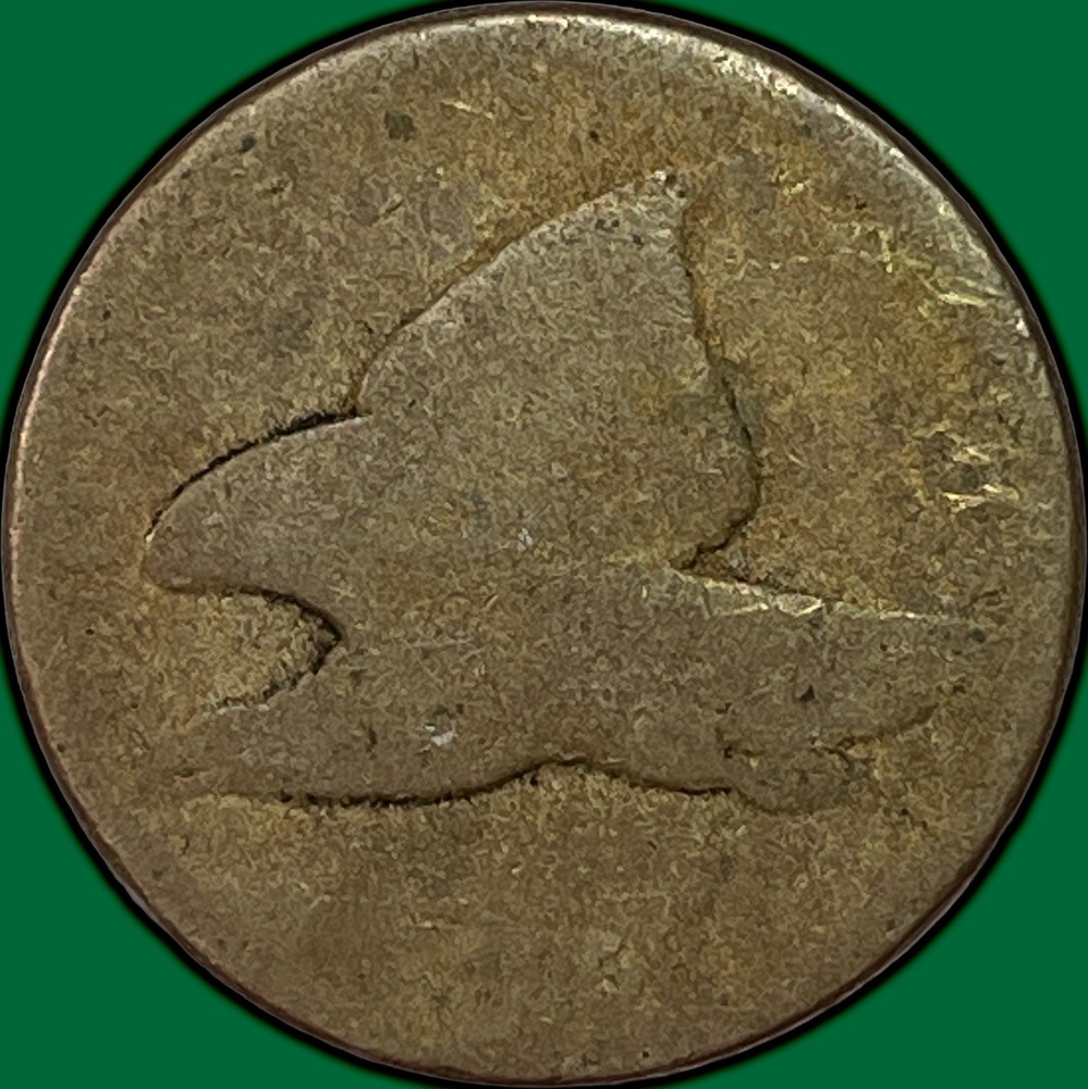 1858 Flying Eagle Cent Almost Good AG Coin #37200