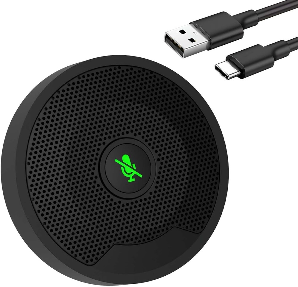 USB Microphone for PC, Computer Microphones, Omnidirectional Condenser Mic with