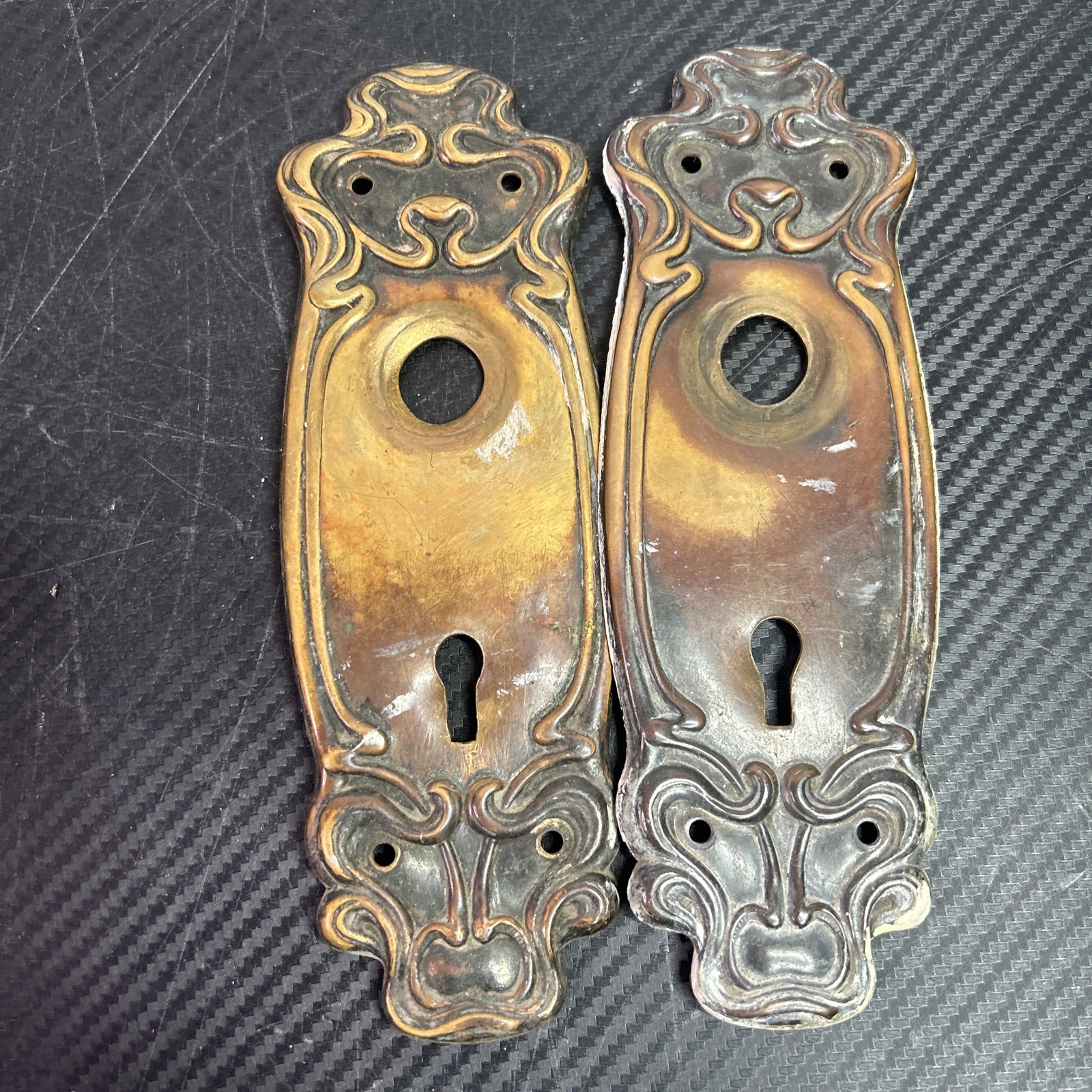 Vintage Door Hardware Lot Parts Not Complete