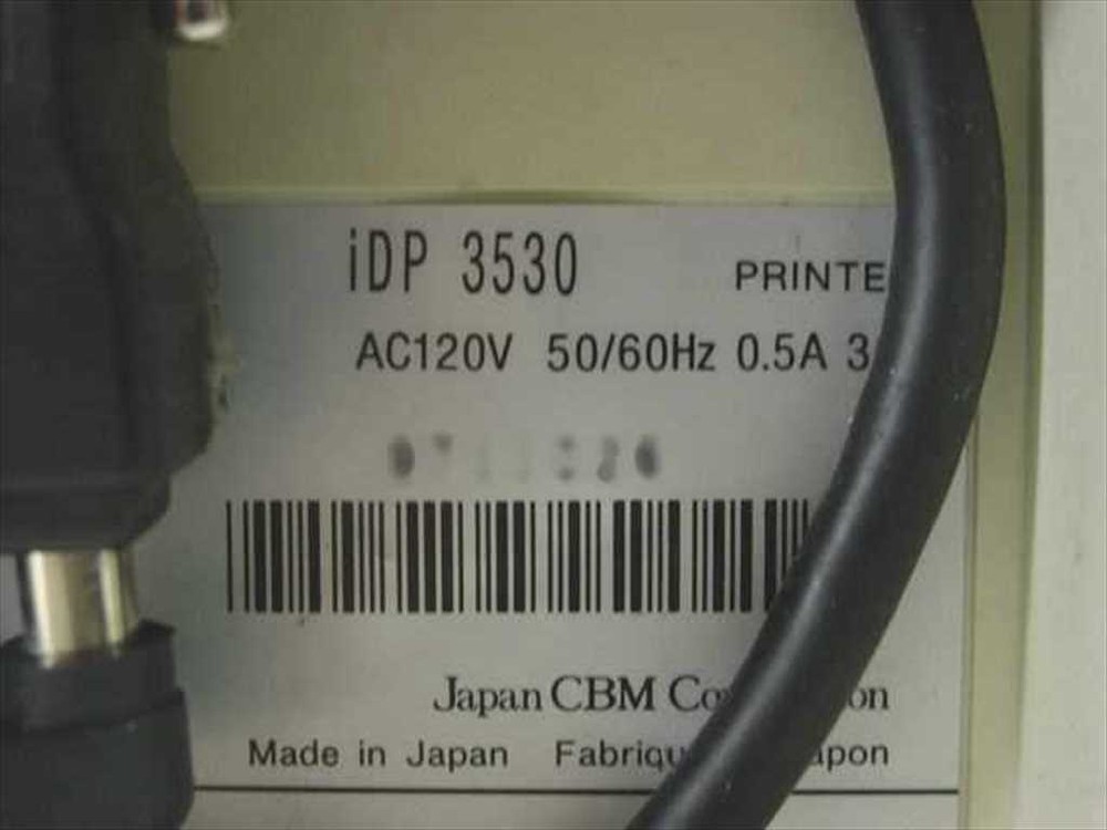 CBM iDP3530 Citizen Tractor Feed Receipt Printer 25-Pin Serial Dot Matrix