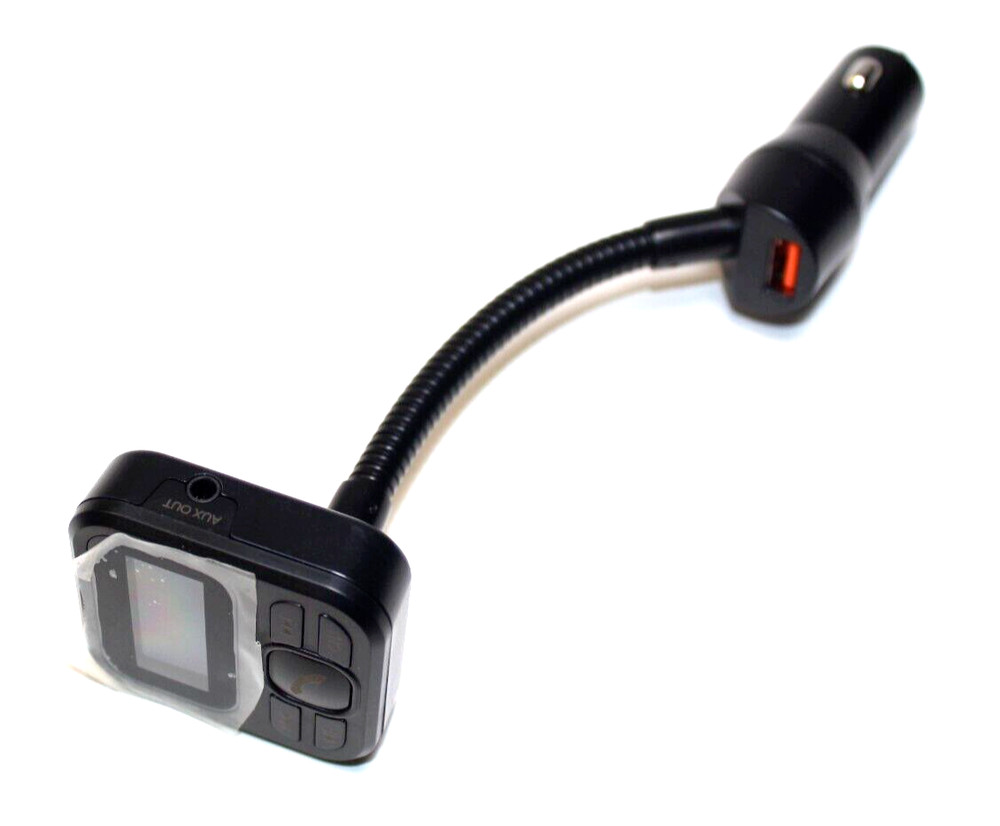 Bluetooth FM Transmit Audio Transmitter Music from iPhone to Car Stereo Speakers