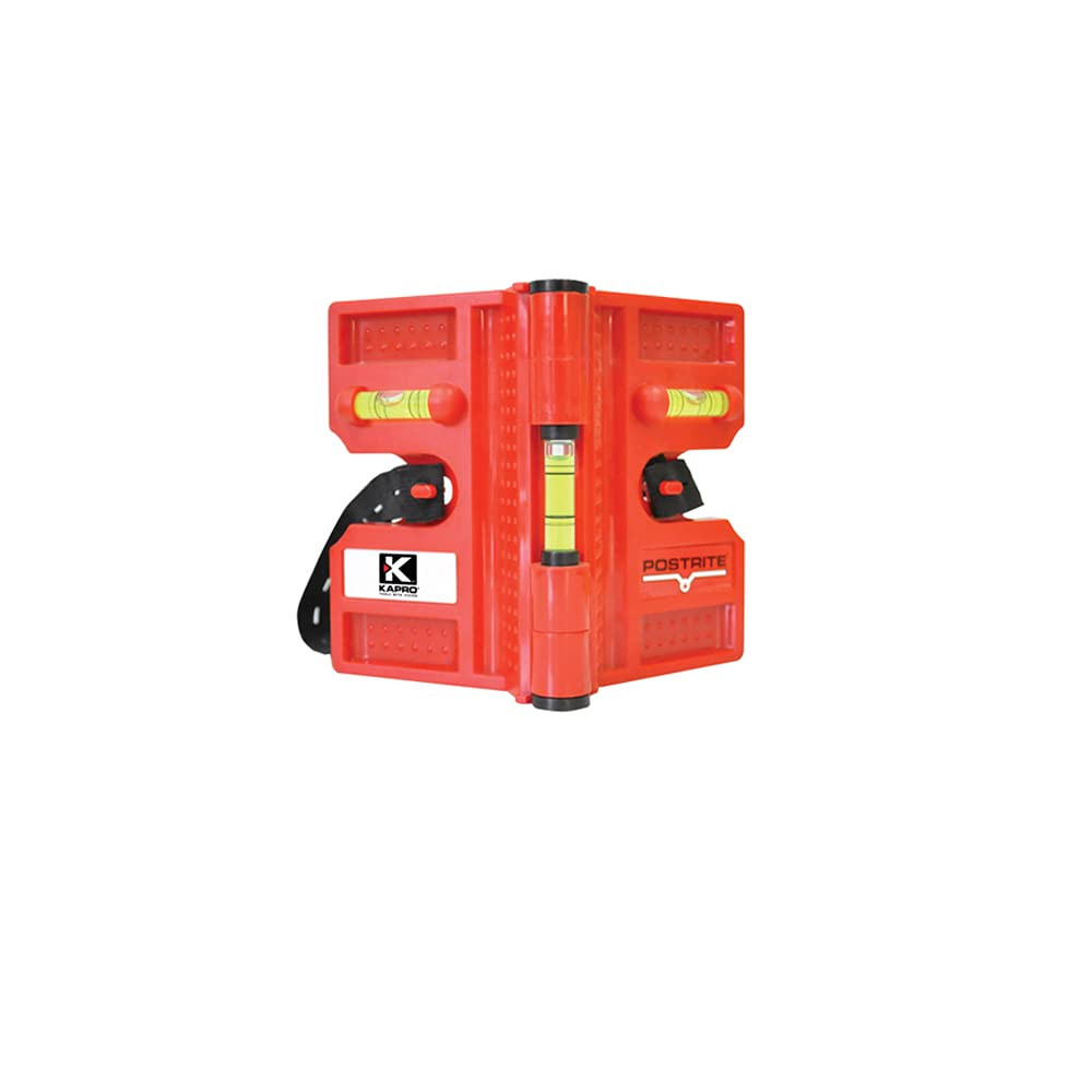 - 340 Postrite Post Level - Adjustable Folding Post Level - For Use on Posts and