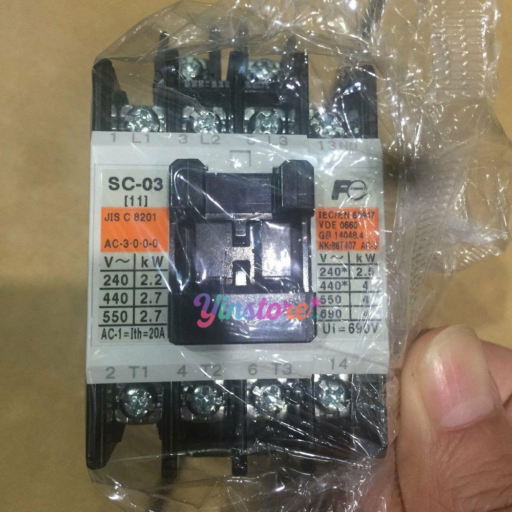 1 pc. New SC-03 Contactor AC220V