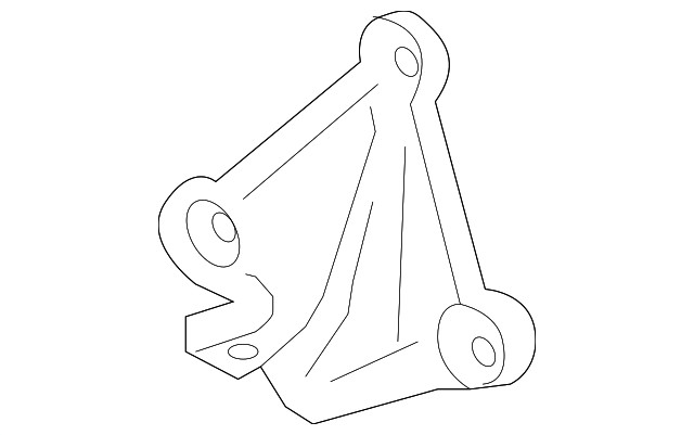Genuine GM Trans Mount Bracket 22633010
