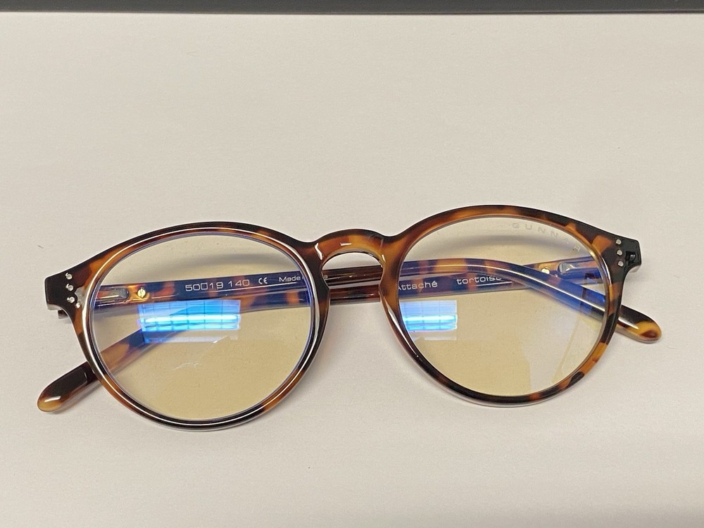 GUNNAR Attache' Blue Light Glasses Tortoise Shell Frame / Clear Lens