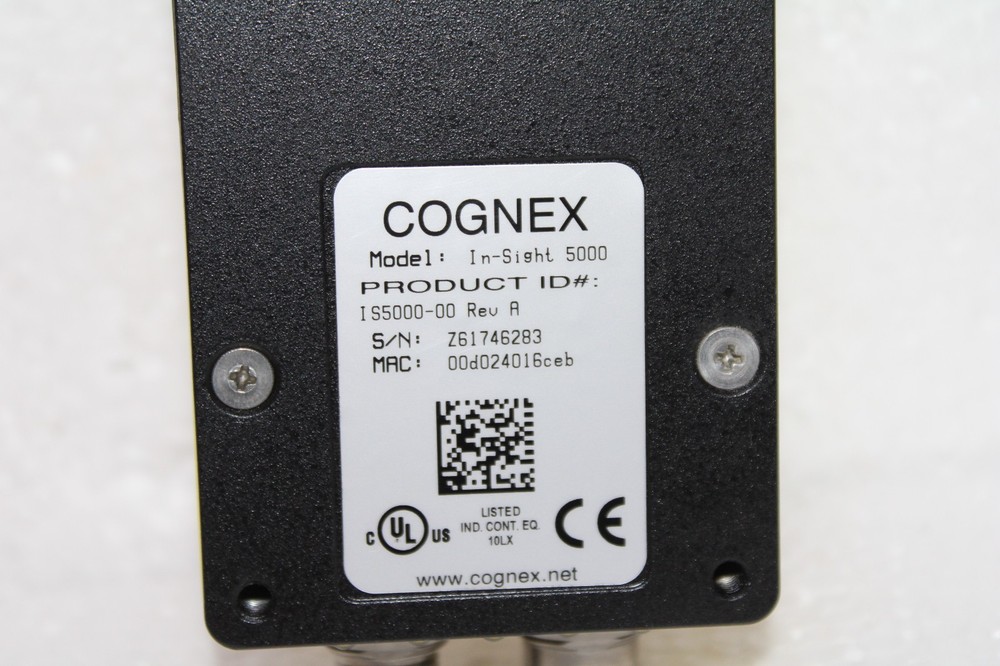 COGNEX In-Sight 5000 Vision System IS5000-00 Rev A