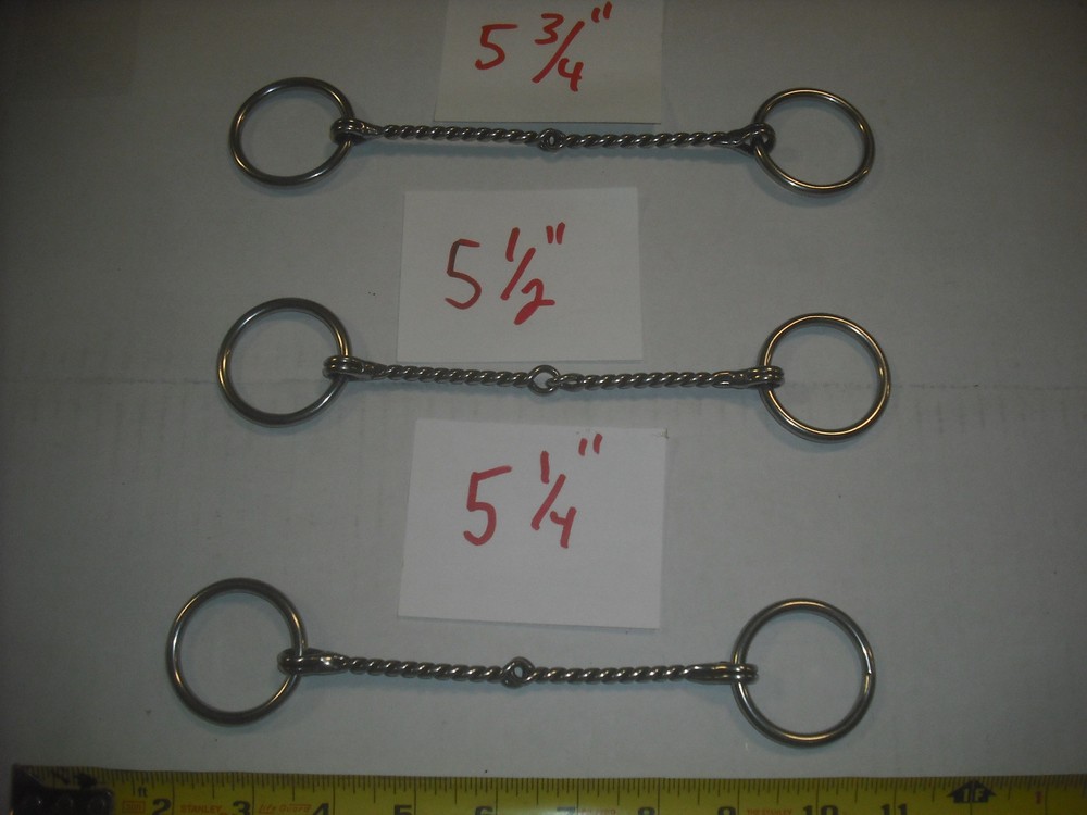 Loose Ring Snaffle Horse Bit Stainless Steel