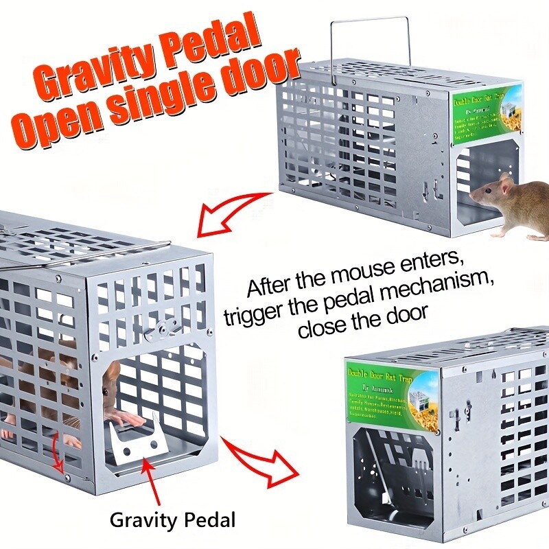 Continuous Mouse Trap Mouse Cage - Rodent Control - All Mice Can Enter