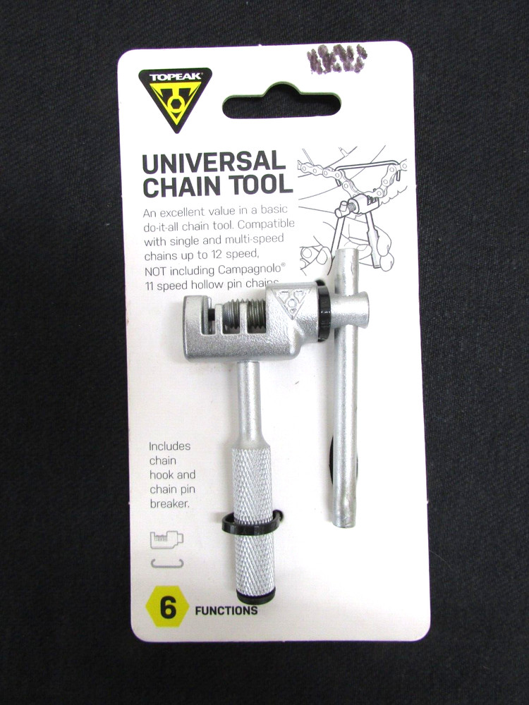 TOPEAK UNIVERSAL CHAIN TOOL,  6 FUNCTION TOOL, # TT1303