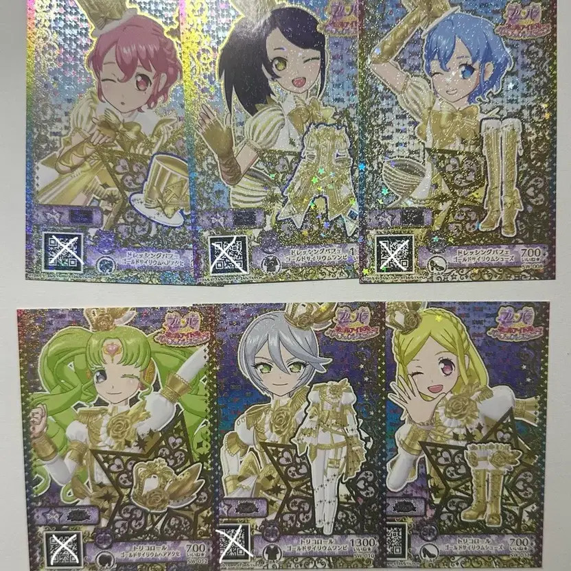 PriPara Switch Code Set 4 Bundles Perfect Condition