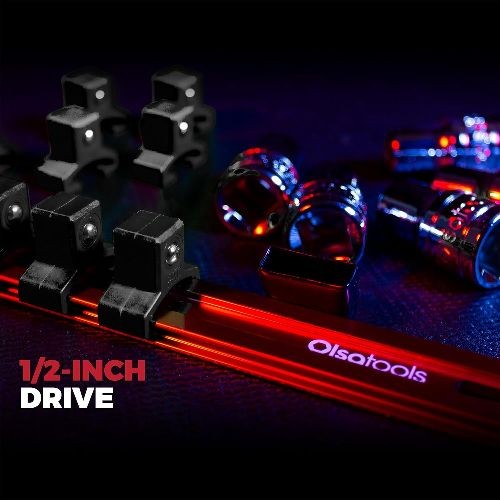 Black Spring Loaded Ball Bearing Socket Clips for Use with Socket Holders | 24-P