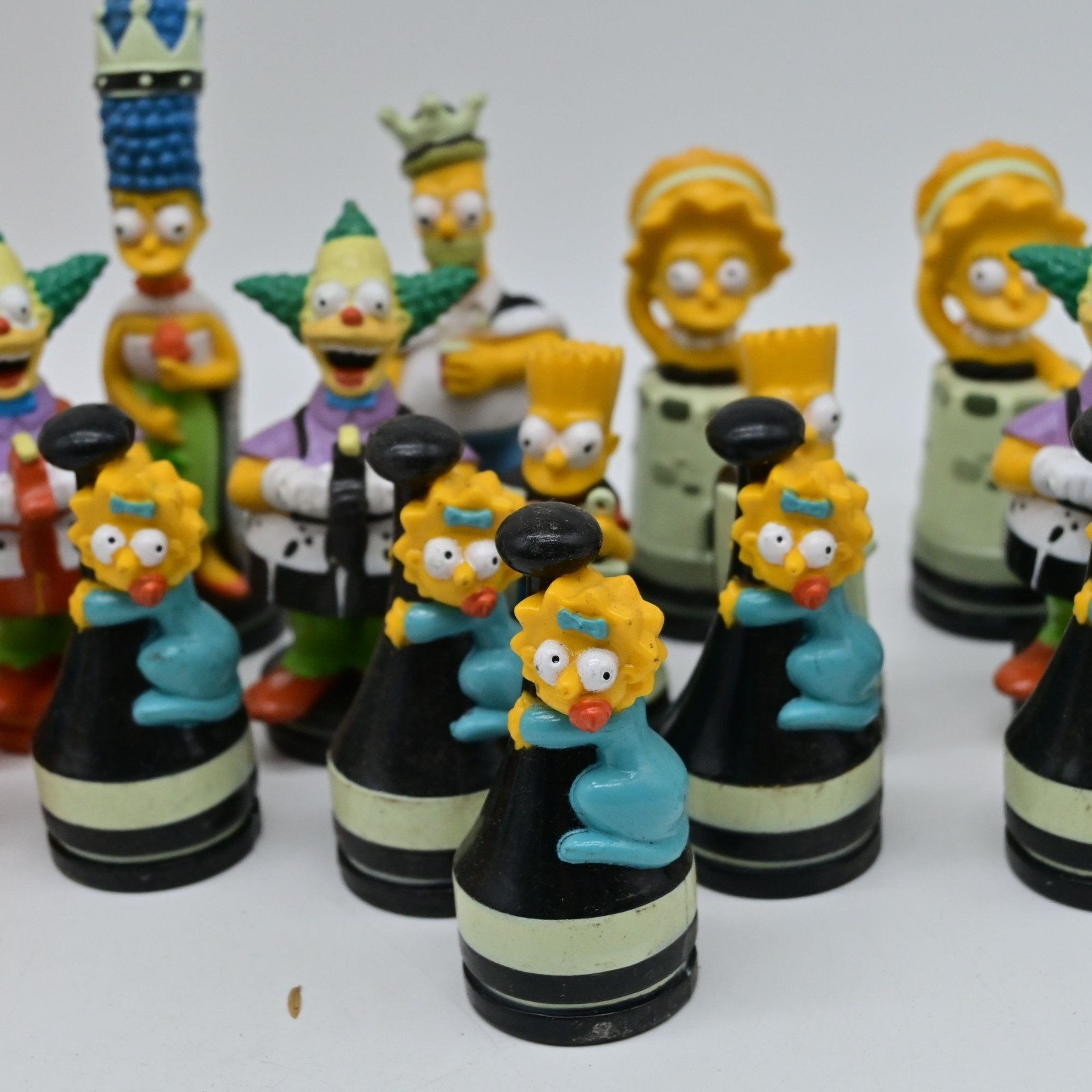 The Simpsons Themed Chess Set - Complete No Board