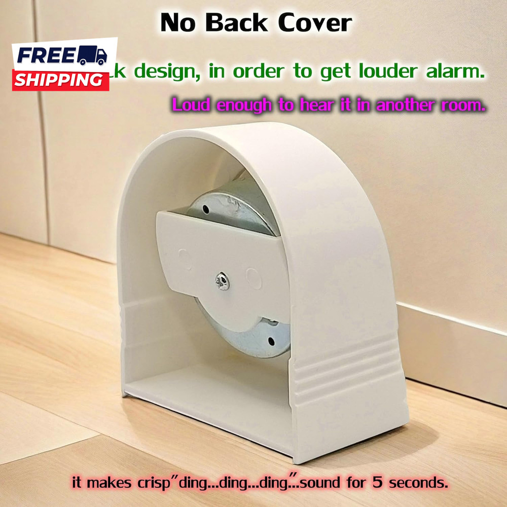 60 Minute Wind up Timer, Visual Mechanical Timer with Loud Alarm, Manual Countdo