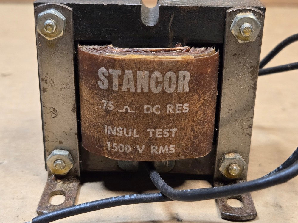 STANCOR C-2685 Transformer 2 AMPS DC - Untested
