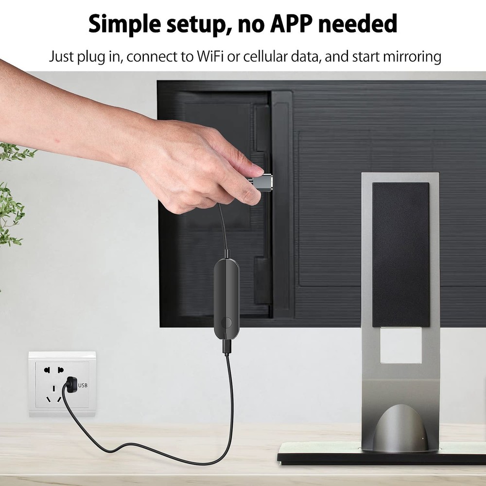 dibdib iOS Wireless HDMI Display Adapter (iOS only), Streaming Device for...