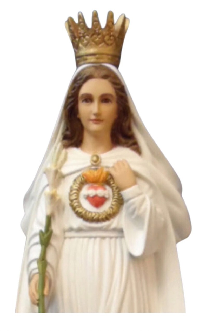 Our Lady of America 14" Statue, New from Colombia #Fiat-002