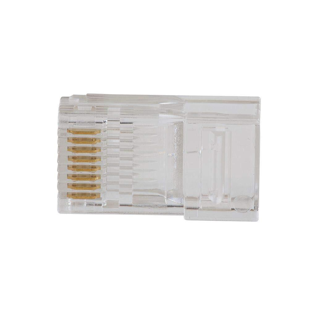 Klein Tools VDV826-729 Pass-Thru Modular Data Plug RJ45 CAT6 Connectors