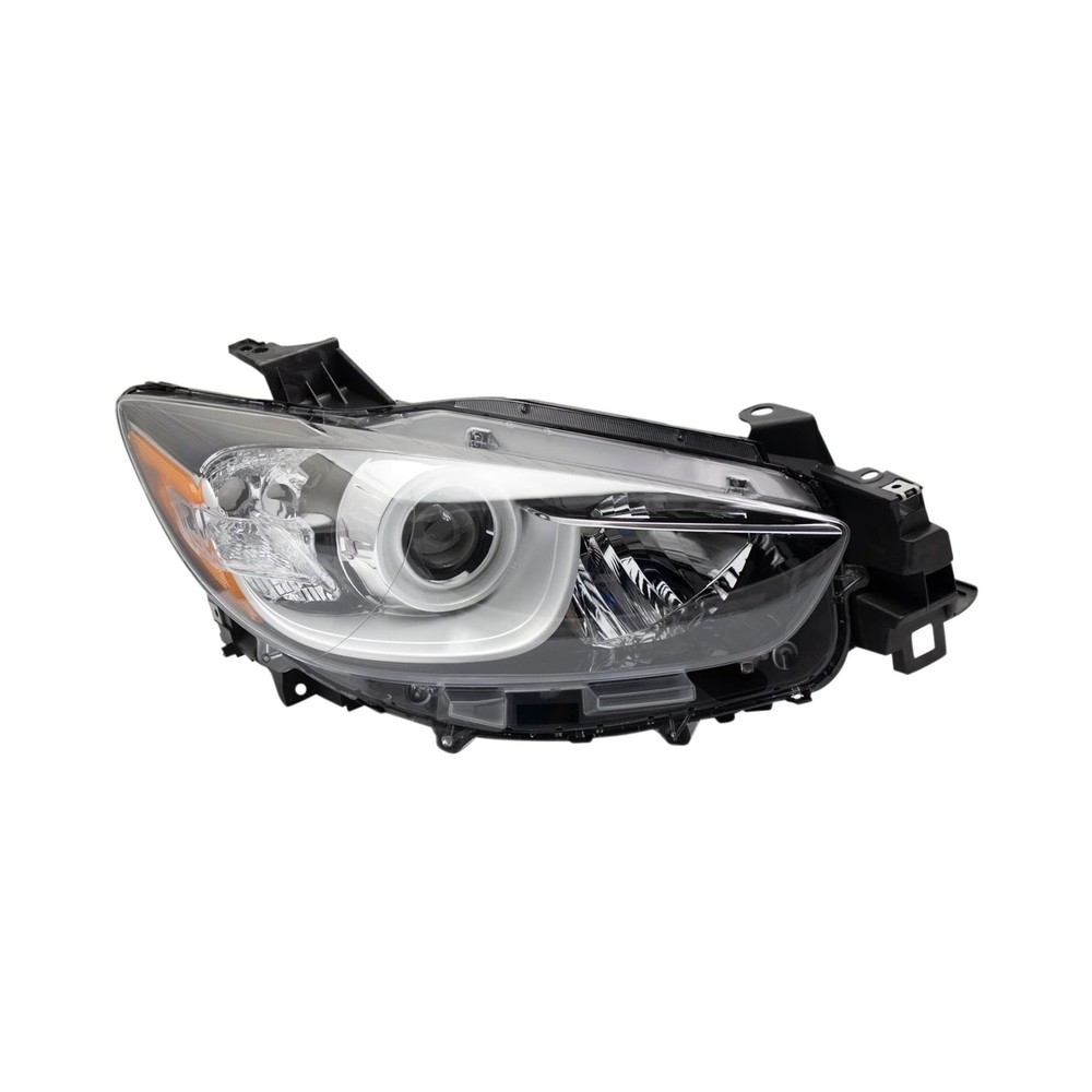 TRQ Passenger Side Headlight Assembly Halogen Compatible with 2013-2016 Mazda...