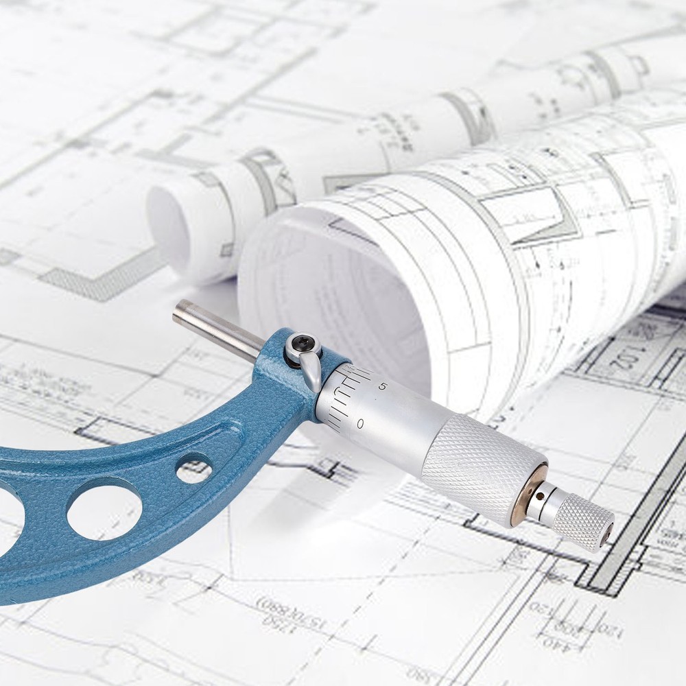 Professional Outside Micrometer Set For Precise Measurements 3-4in