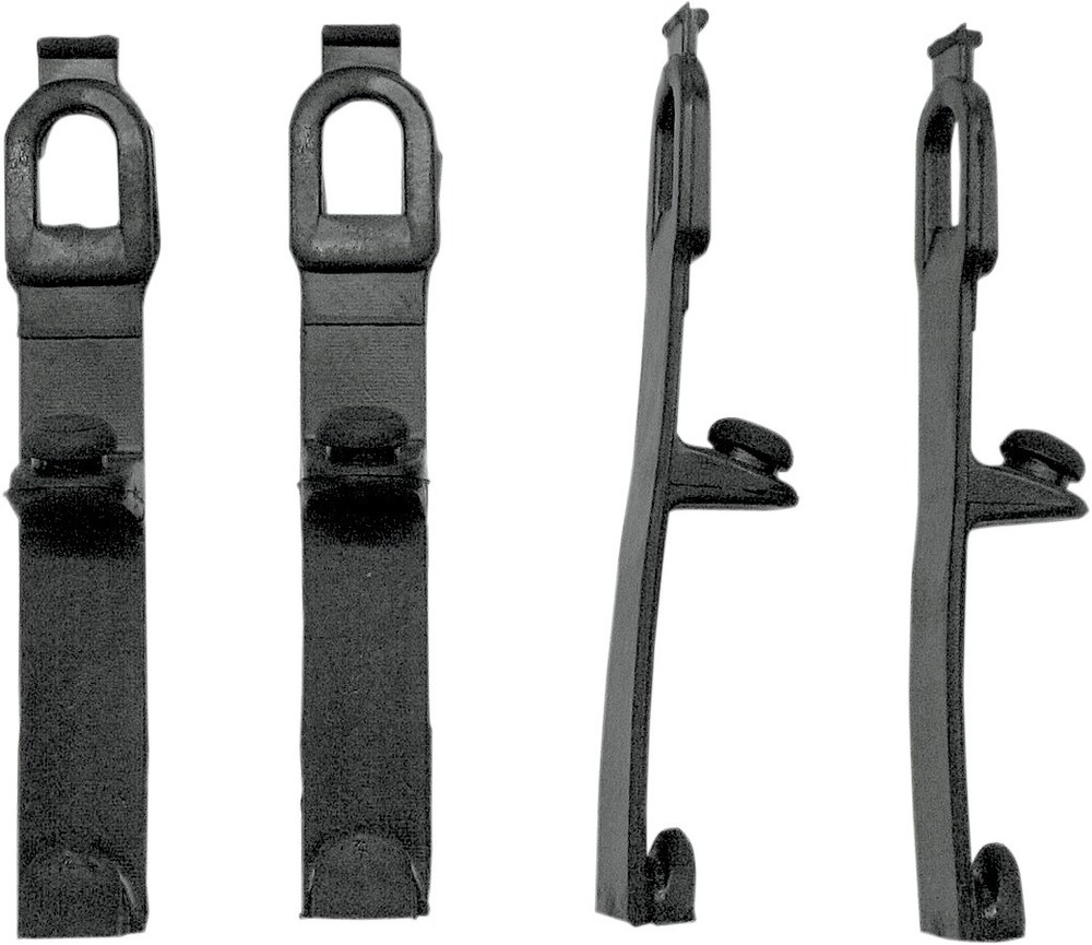 UFO Firefly Headlight Replacement Rubber Straps Black 4-Pack AC01663