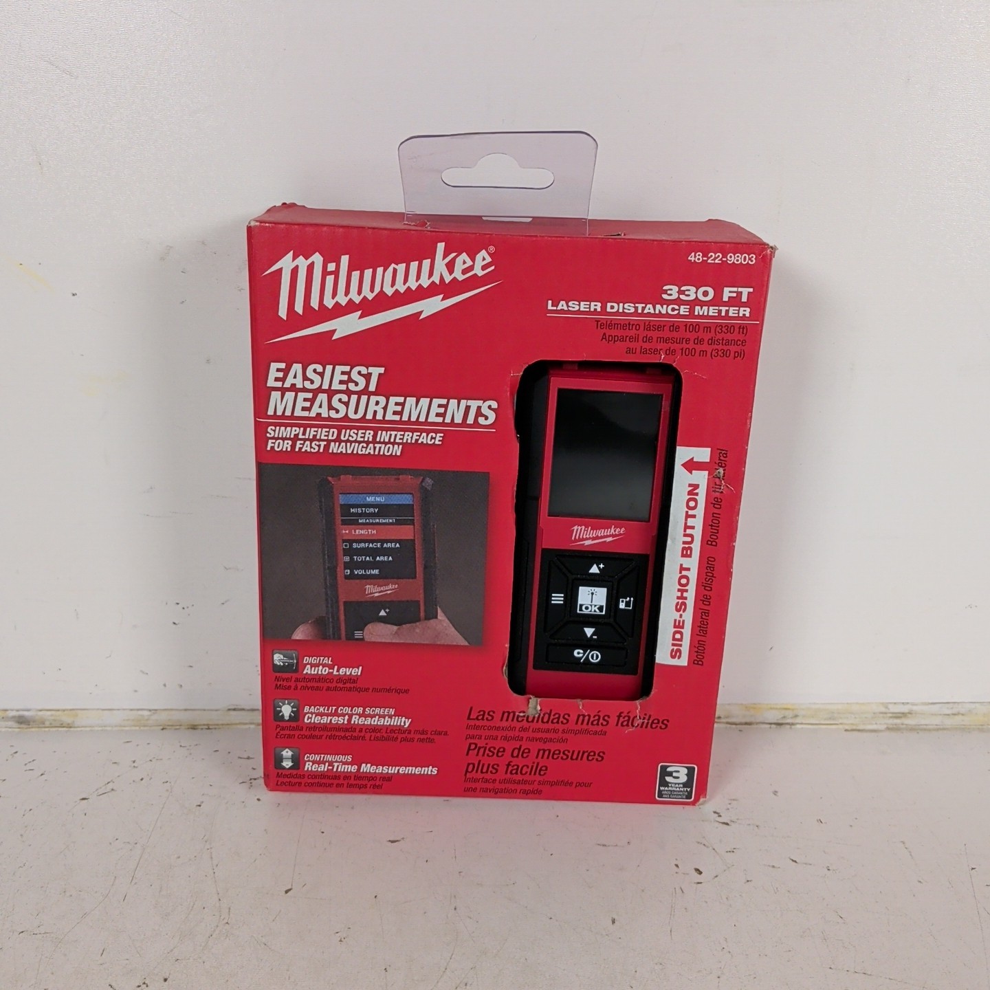 Milwaukee 48-22-9803 330 ft. Laser Distance Meter
