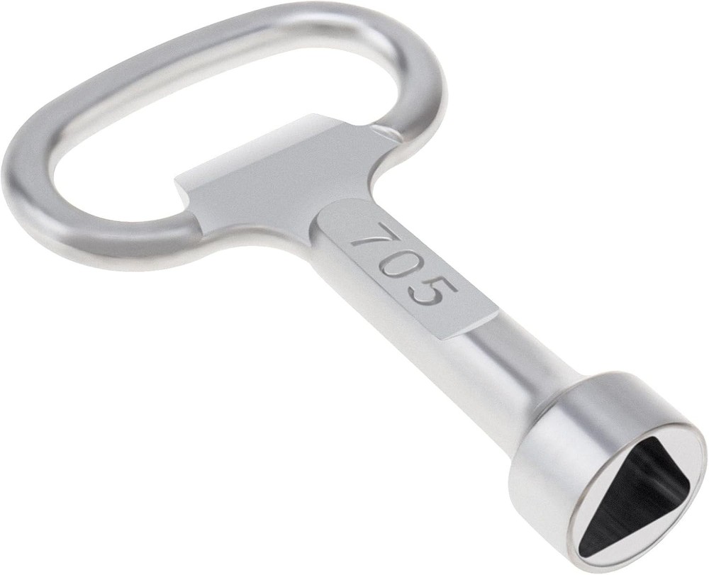 Versatile Multi-Functional Utility Key for Electric, Gas & Cabinet Applications