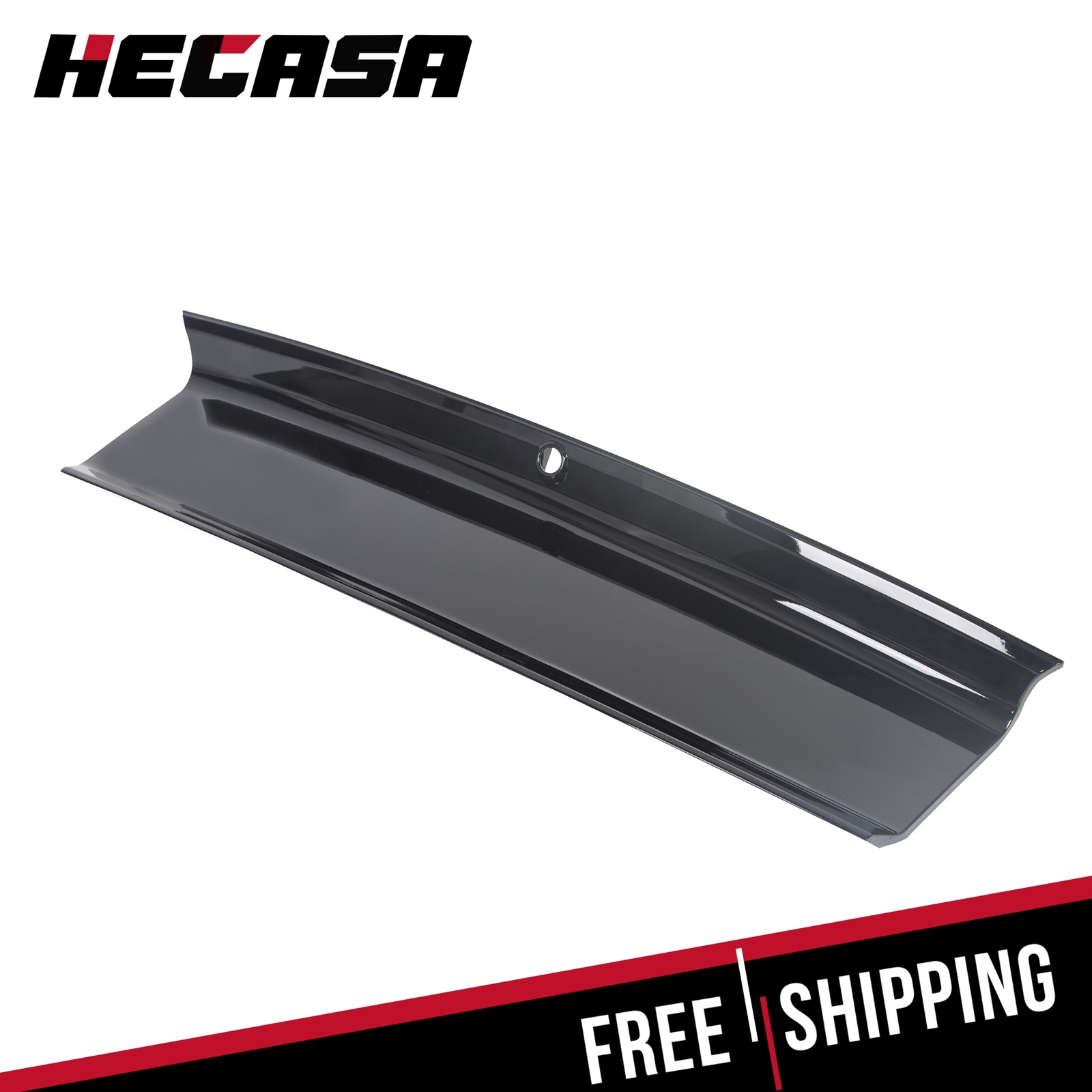 For 2015-2023 Ford Mustang GT Gloss Black Rear Trunk Deck Lid Panel Trim Cover