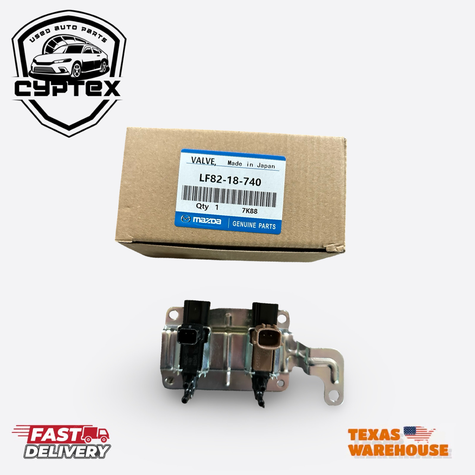 2004-2013 Mazda 3 Vapor Canister Purge Solenoid Valve LF8218740