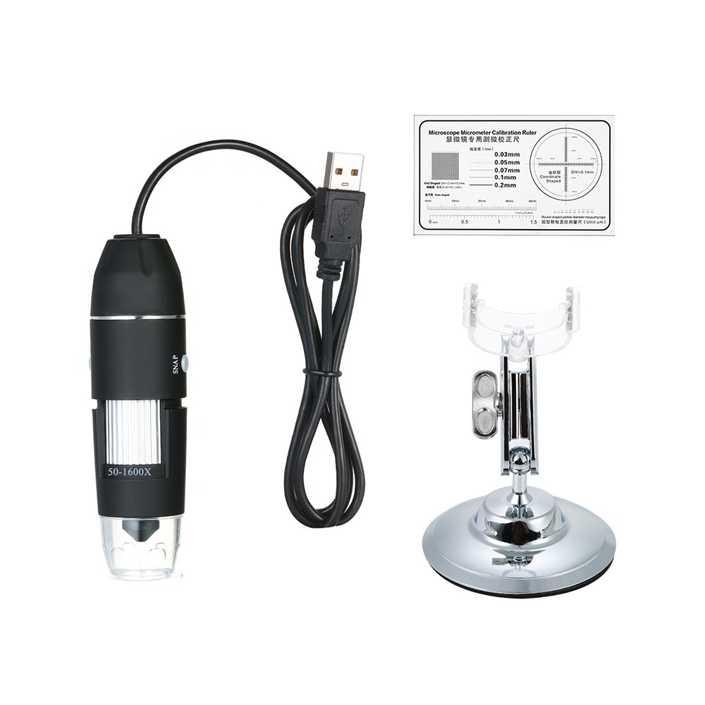 KKmoon 1600X Magnification USB Digital Microscope With OTG Function Y3R0