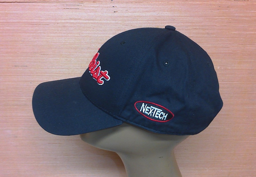 Titleist Golf Nex-Tech Black Baseball Style Hat Cap OSFA Adjustable