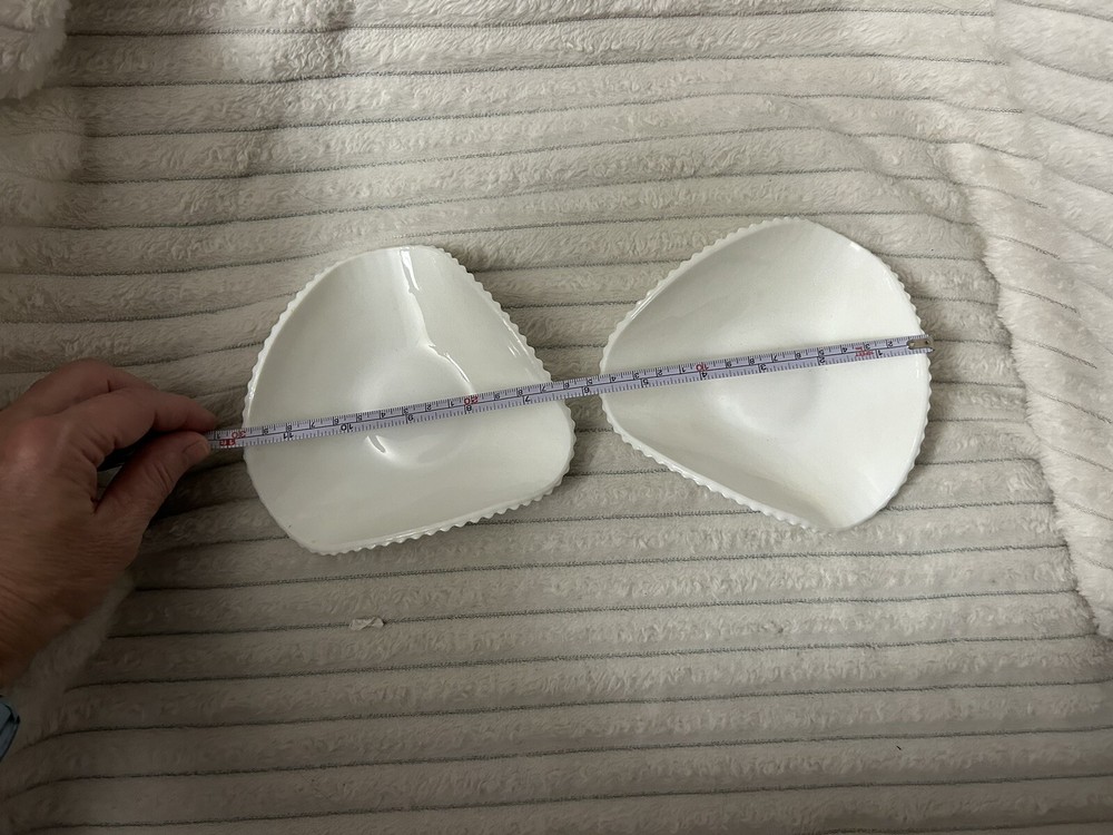 Milk Glass Dish Set