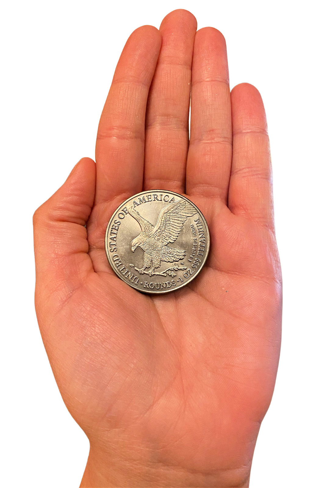 2023 American Eagle Liberty Walking Coin TROY OUNCE OZ .999 Pure TITANIUM Round