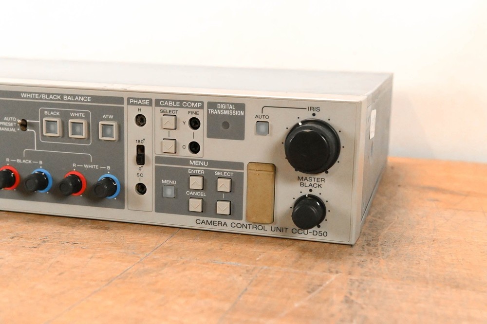 Sony CCU-D50 Camera Control Unit CG01Q7Z