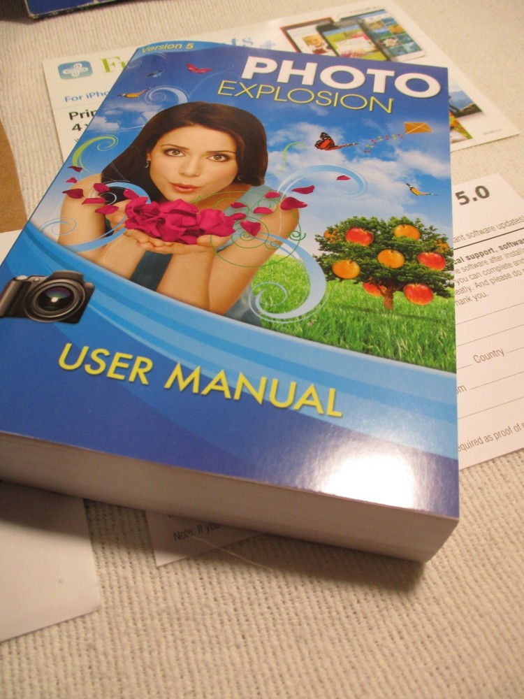 PHOTO EXPLOSION DELUXE VERSION 5, NEW OPEN BOX.