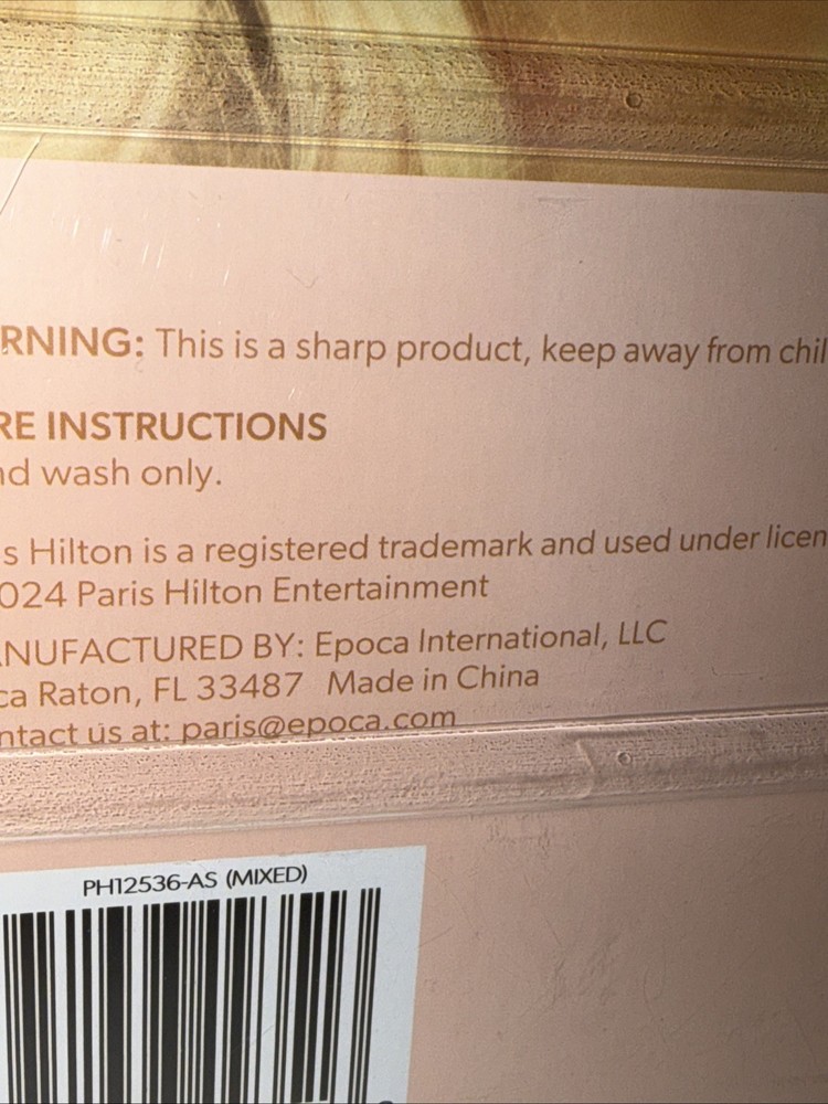 PARIS HILTON KITCHEN SHEAR SET 4 Pc: Herb Snip,Kitchen shears,All Purpose,Prep