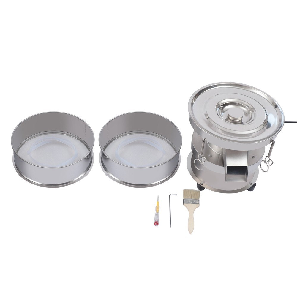 Automatic Sieve Shaker Electric Screening Vibrating Machine+Mesh Flour Sifte