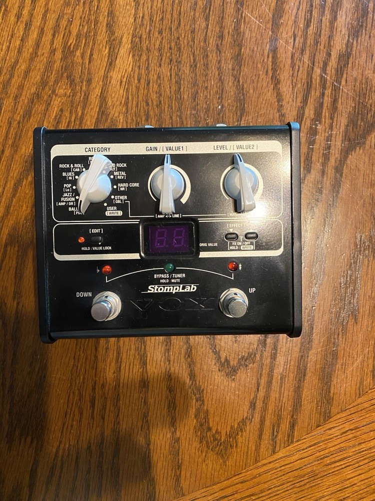 VOX StompLab IG Multi-Effects Guitar Effect Pedal