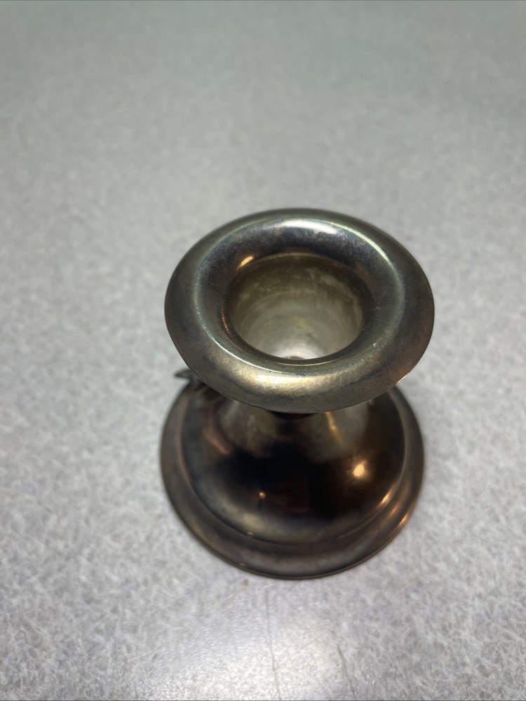 2 Leura Interiors Solid Brass Silver Plated Candle Holders, Grapes - Australia