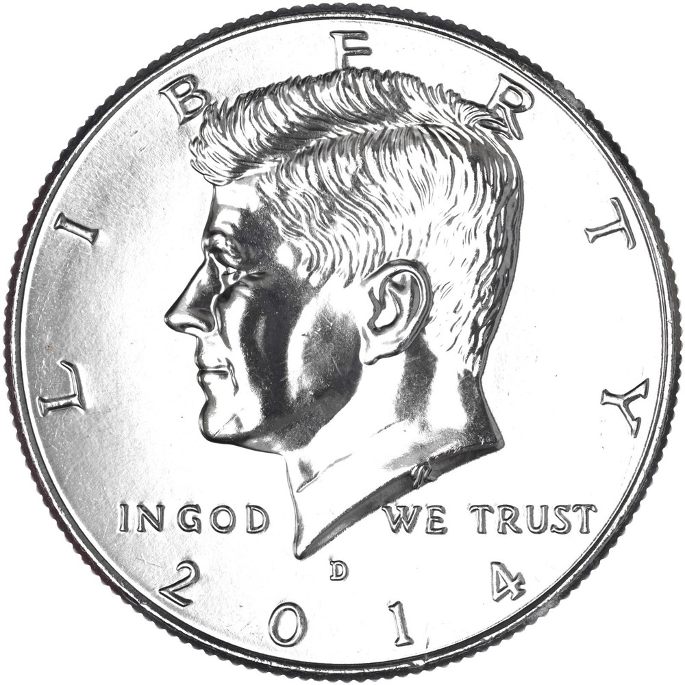 2014 D Kennedy Half Dollar CN-Clad BU
