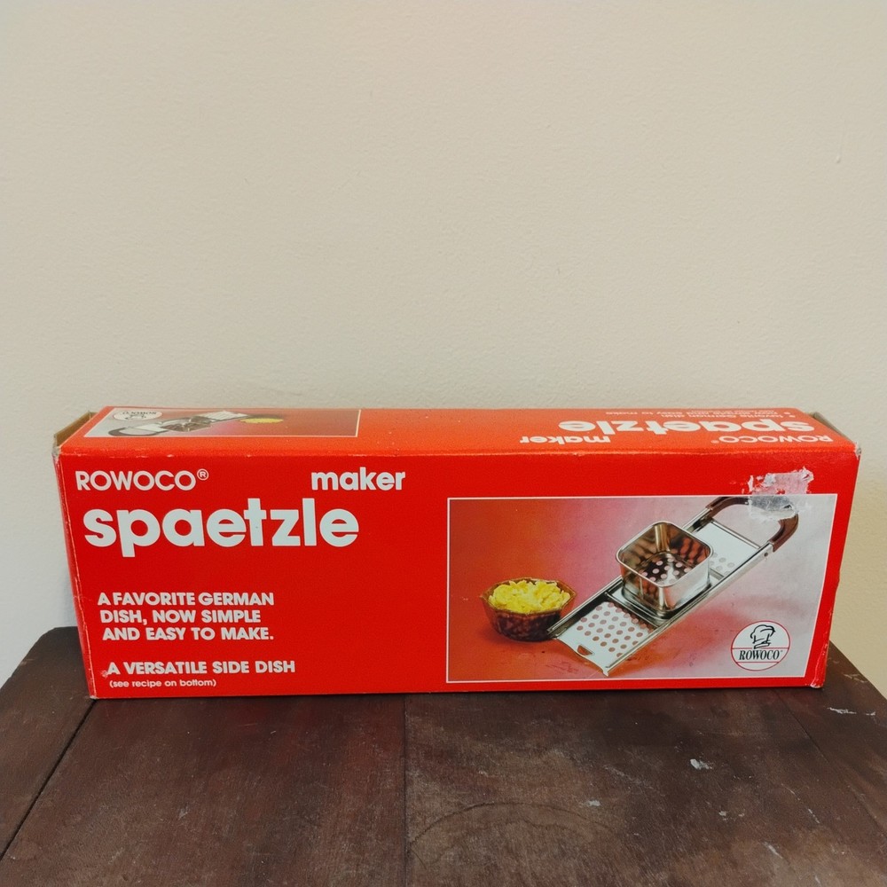 1986 NOS ROWOCO Spaetzel Maker in Box