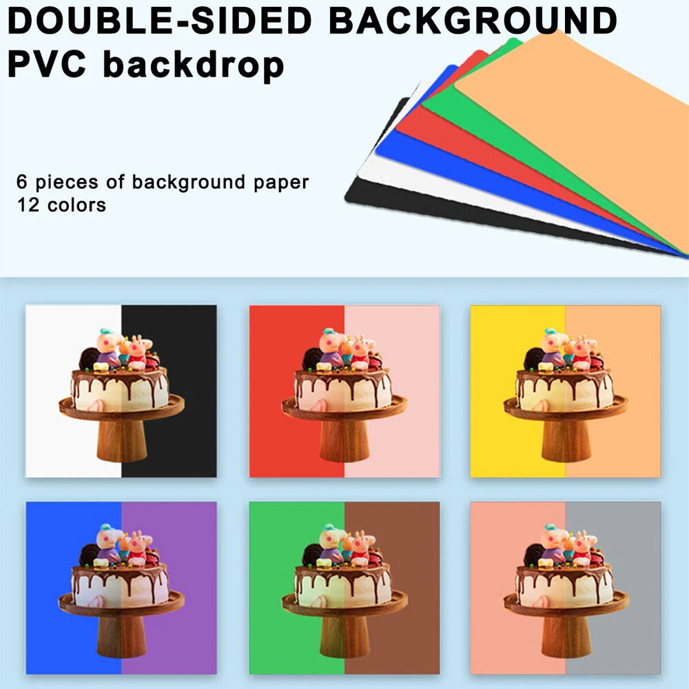 12"X12" LED Light Box Tent Portable Photo Studio Photography Shooting Background