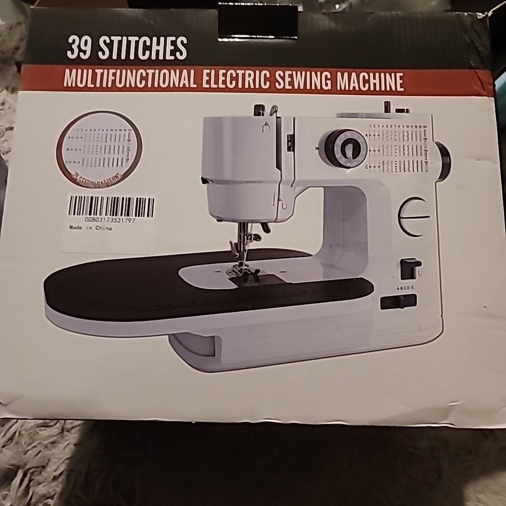 MULTIFUNCTIONAL ELECTRIC SEWING MACHINGE 39 STITCHES